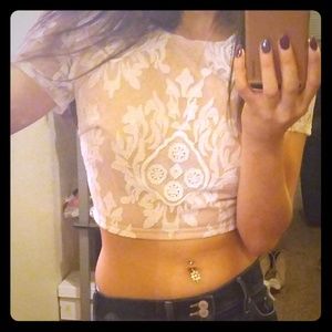 F21 Classy Crop Top